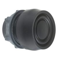 Schneider Electric Drucktaster fl, schwarz, m Membrane ZB5AP2S