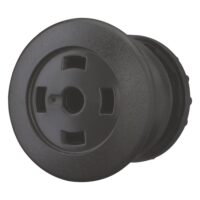 Eaton (Moeller) Pilzdrucktaste schwarz, blanko M22S-DP-S-X