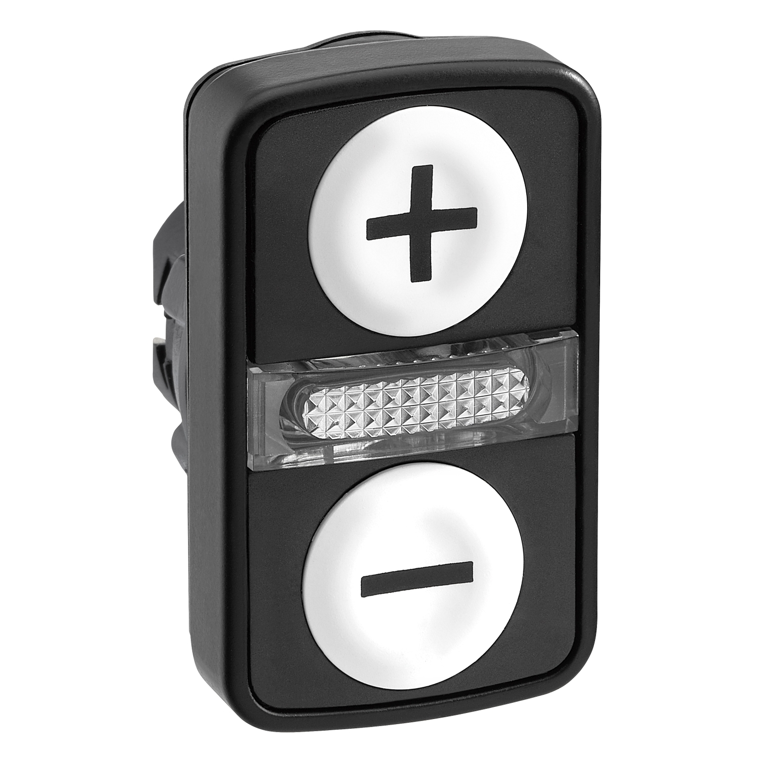 Schneider Schneider Electric Leucht-Doppeldrucktaster mit Beschriftung ZB5AW7A1715