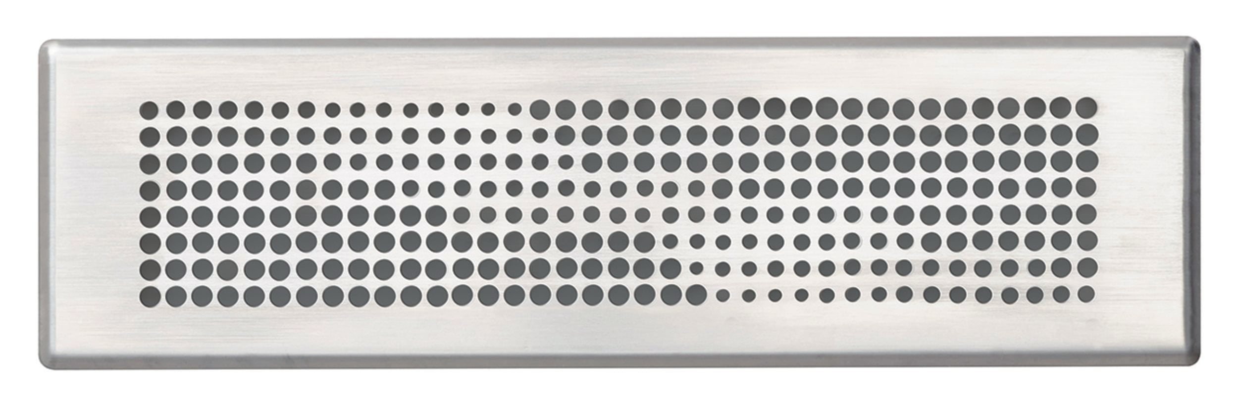 VAILLANT Design Abdeckblende rechteckig Wave Edelstahl