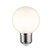 PAULMANN LED-Kugellampe FM E27 G60 7W weiß 289.89 2700K 780lm E opal AC Ø60x87mm