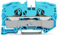 WAGO GmbH & Co. KG Durchgangsklemme bl 2L 1p TS35 2016-1204