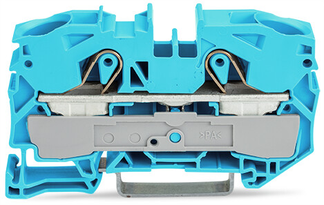 WAGO GmbH &amp; Co. KG Durchgangsklemme bl 2L 1p TS35 2016-1204