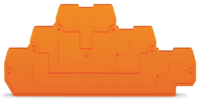 WAGO GmbH &amp; Co. KG Abschlußplatte 2mm orange 870-569