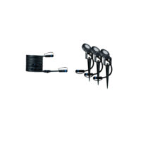PAULMANN LED-Wegeleuchte 18W IP67 3000K Plug&Shine 936.89 520lm anthrazit alu Gl_tr