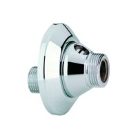 S-Anschluss 12400 Verstellb. 10mm 1/2"x3/4" absperrbar chrom