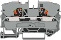 WAGO GmbH & Co. KG 2-Leiter-Durchgangsklemme 10qmm, grau 2210-1201