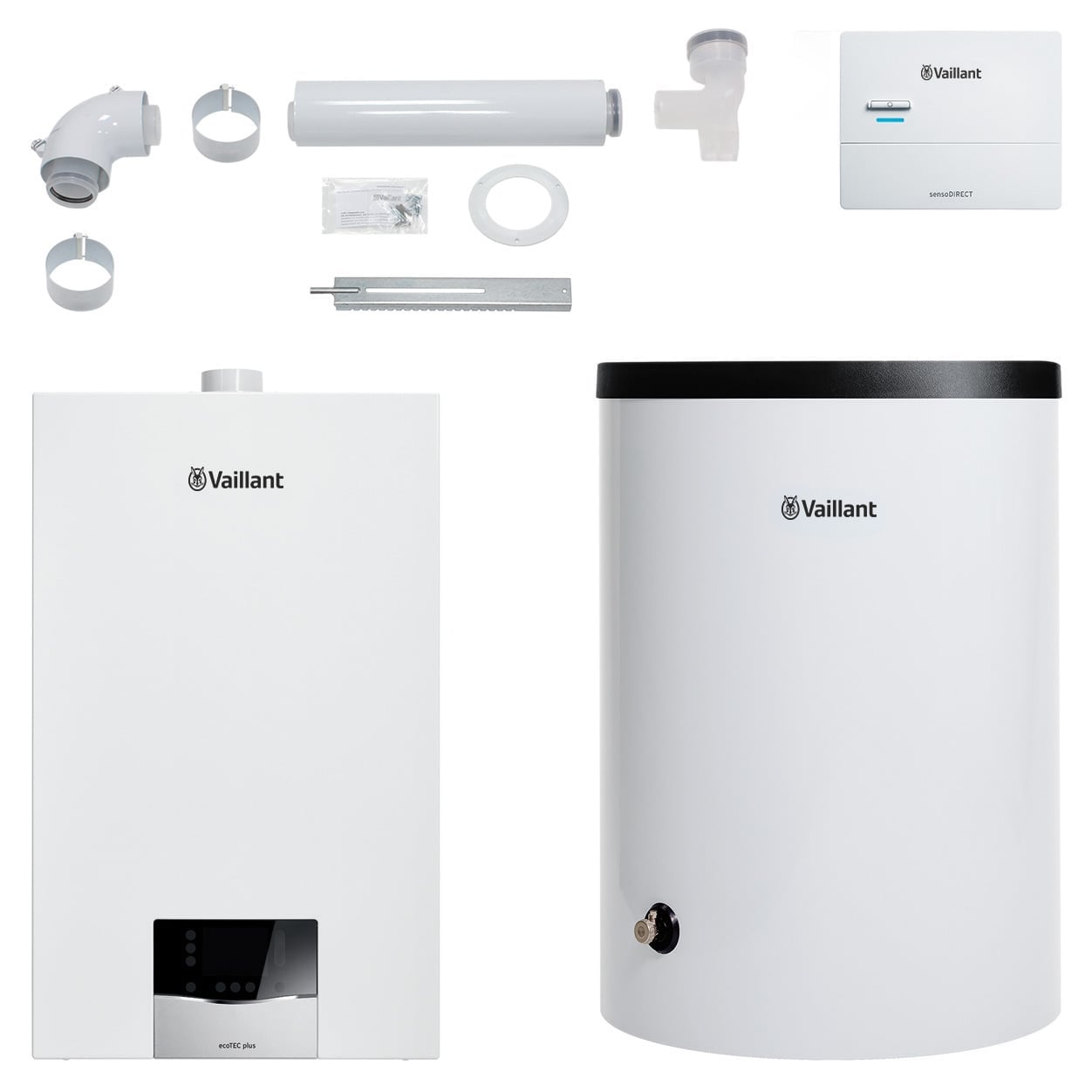 VAILLANT Paket 1.93 ecoTEC plus VC 15CS/1-5, VRC 710, VIH R 120, LAS flex.
