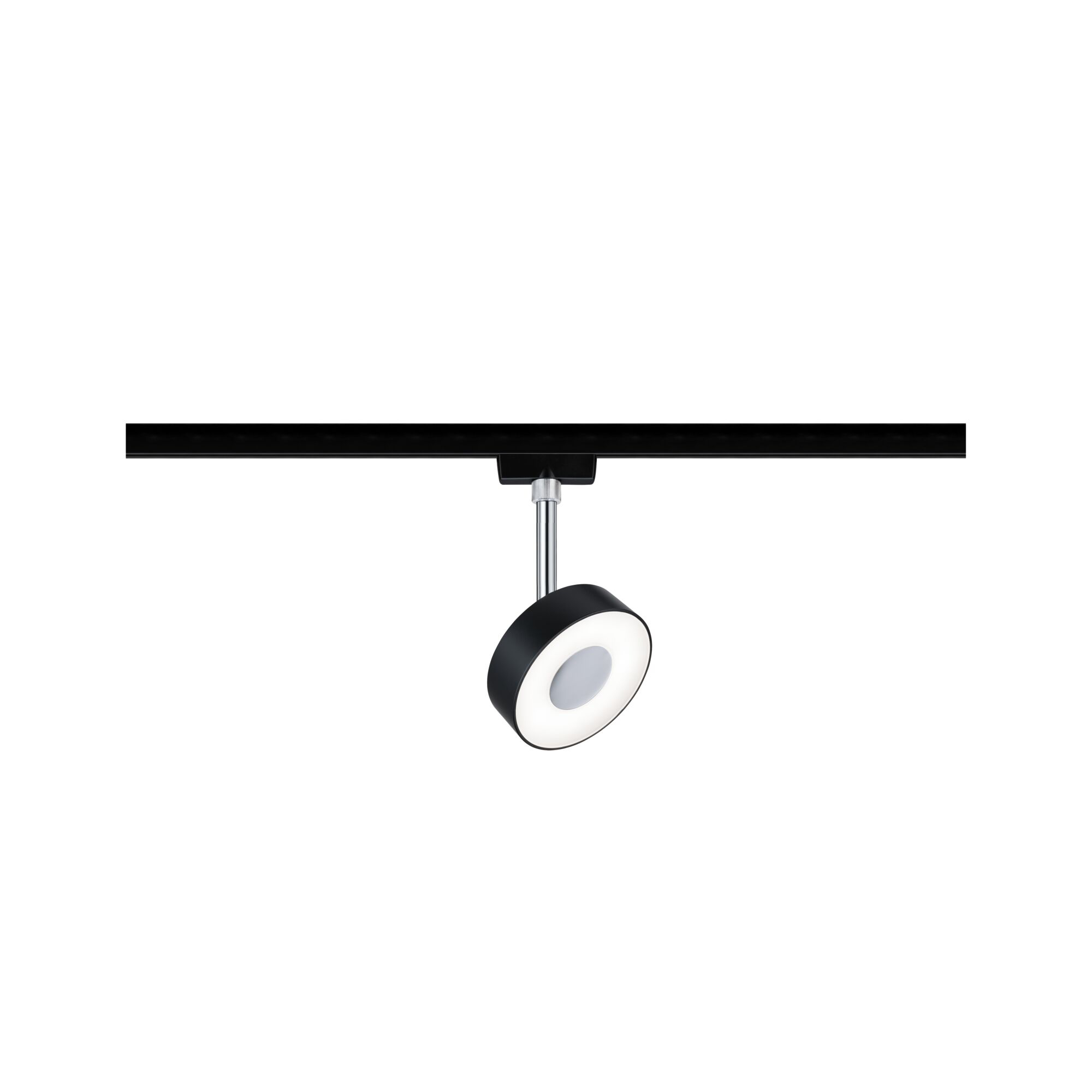 Paulmann PAULMANN LED-Schienenstrahler 5W Konverter schwarz Circle 969.39 1LED 4000K weiß 160lm schwarz matt