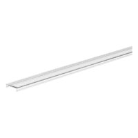 EVN Lichttechnik Aluminium-Profil-Abdeckung flach klar 200cm KAKF200
