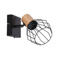 PAULMANN Anbauleuchte 20W HV schwarz Lanka 667.66