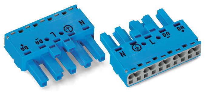 WAGO GmbH &amp; Co. KG Buchse 5-polig, blau 770-1105