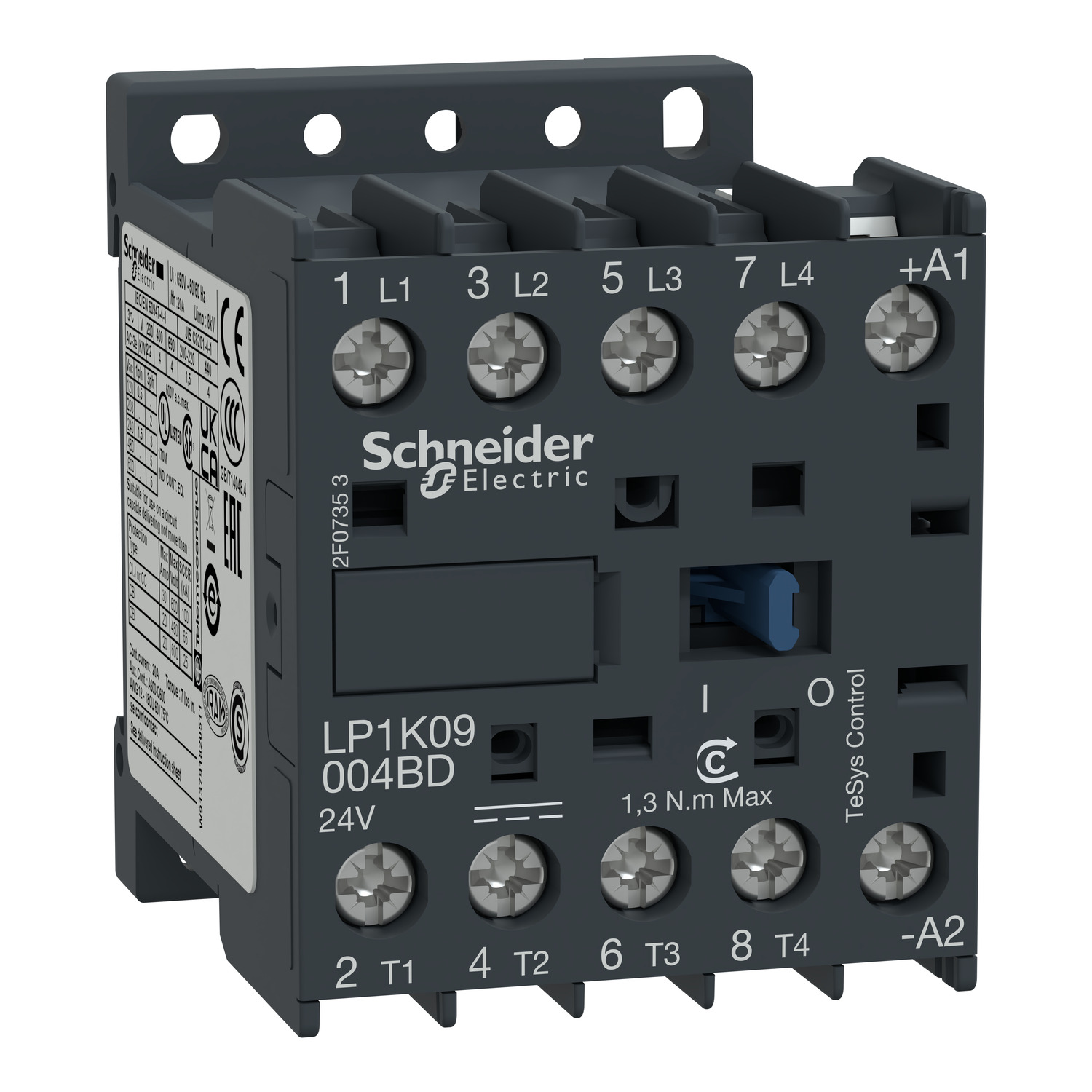 Schneider Schneider Electric Leistungsschütz 9A 24V DC LP1K09004BD