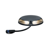 PAULMANN LED-Anbaustrahler 6W Konverter 2LEDs Plug&Shine 939.20 anthrazit 3000K weiß 330lm