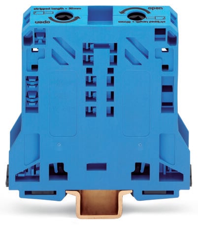 WAGO GmbH &amp; Co. KG Durchgangsklemme 10-50qmm blau 285-154
