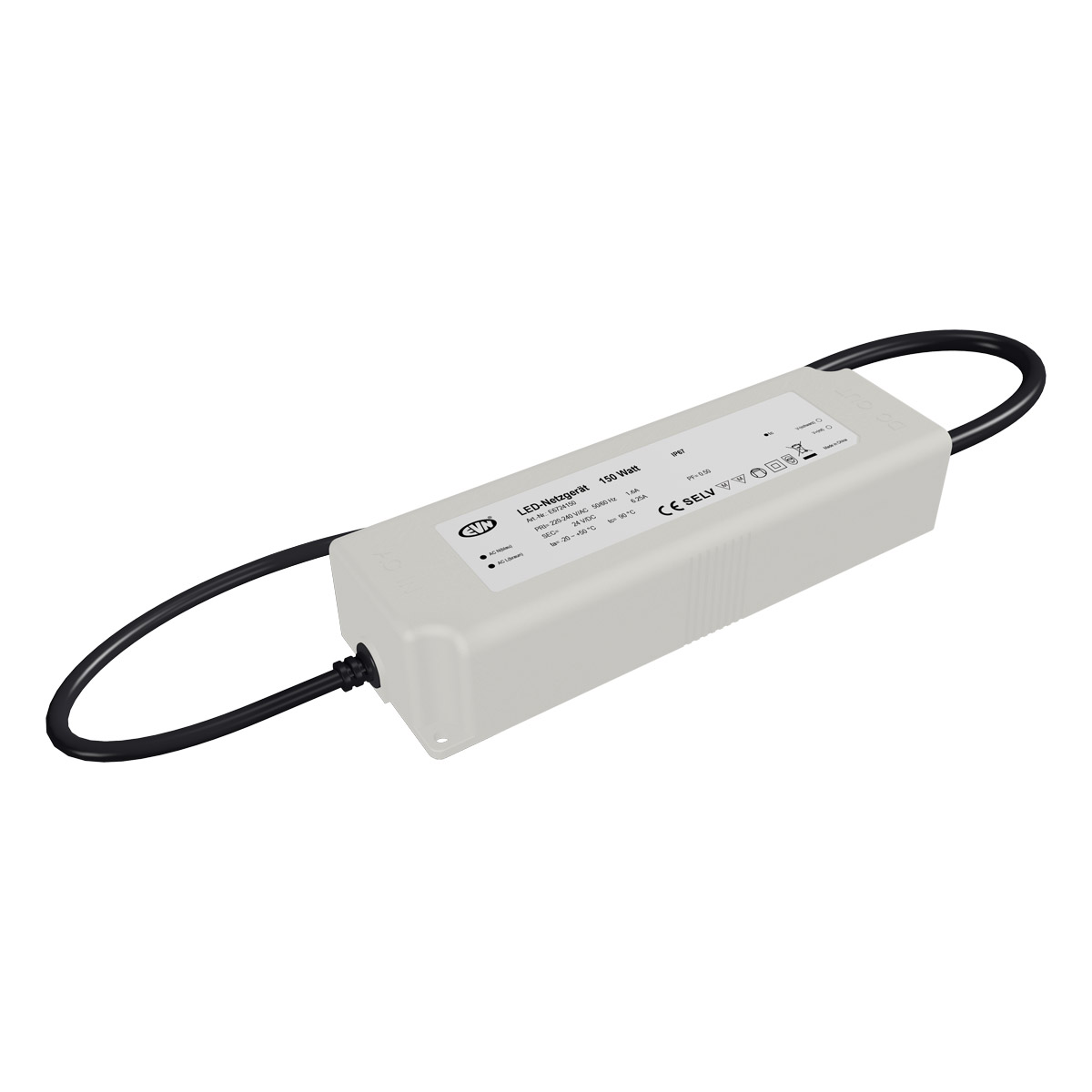 EVN Lichttechnik LED-Netzgerät 24V/DC E6724150