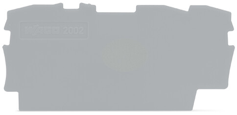 WAGO GmbH &amp; Co. KG Abschluss-u Zwischenplatte 0,8mm dick 2002-1391