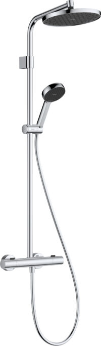 HANSGROHE Activera S Showerpipe 240 1jet EcoSmart mit Ecostat Fine chrom