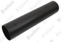 Abgasrohr, DN 110x500 mm PP, schwarz Vaillant-Nr. 0020160732