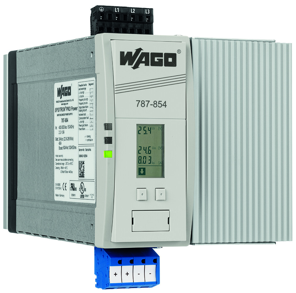 WAGO GmbH &amp; Co. KG Stromversorgung 24V 40A 3-Ph. 787-854