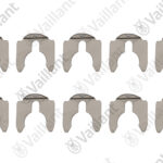 Clip, (x10) Vaillant-Nr. 108600