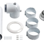 VAILLANT Anschluss-Set 80/125 mm PP für Überdruck-Abgassystem