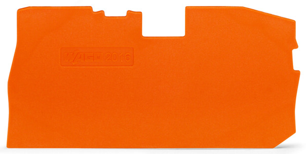 WAGO GmbH &amp; Co. KG Abschluss-u Zwischenplatte 1mm dick 2016-7192