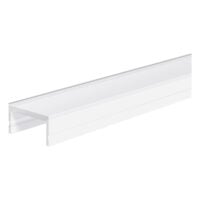 EVN Lichttechnik Kunststoff-Abdeckprofil matt 200cm KAM 200