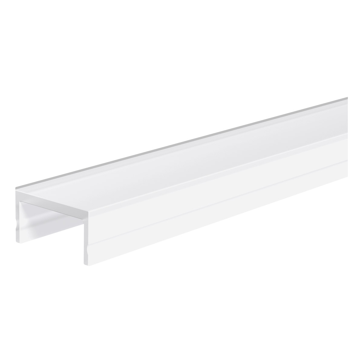 EVN Lichttechnik Kunststoff-Abdeckprofil matt 200cm KAM 200