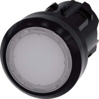 Siemens Dig Industr. Leuchtdrucktaster 22mm, rund, weiß 3SU1001-0AB60-0AA0