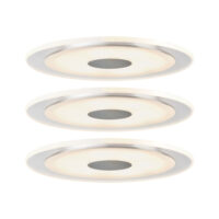 PAULMANN LED-Deckeneinbauleuchte 6W alu Whirl 929.17 3000K 450lm Konverter