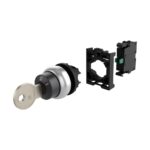 Eaton (Moeller) Schlüsseltaste RMQ-Titan rastend, 2 Stellunge M22-WRS-K10-BVP