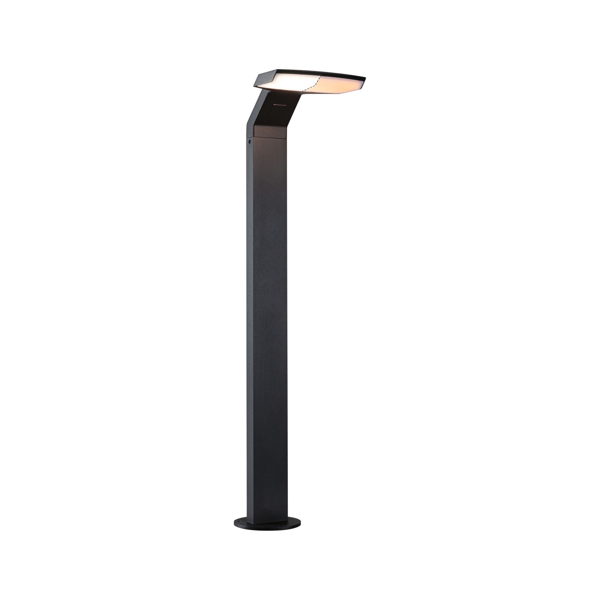 PAULMANN LED-Pollerleuchte 14W IP44 anthrazit Zerena 948.29 2200-3000K 700lm Aluminium