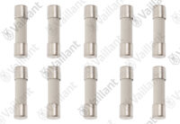 Sicherung, T6,3 H, (x10) Vaillant-Nr. 0020107634