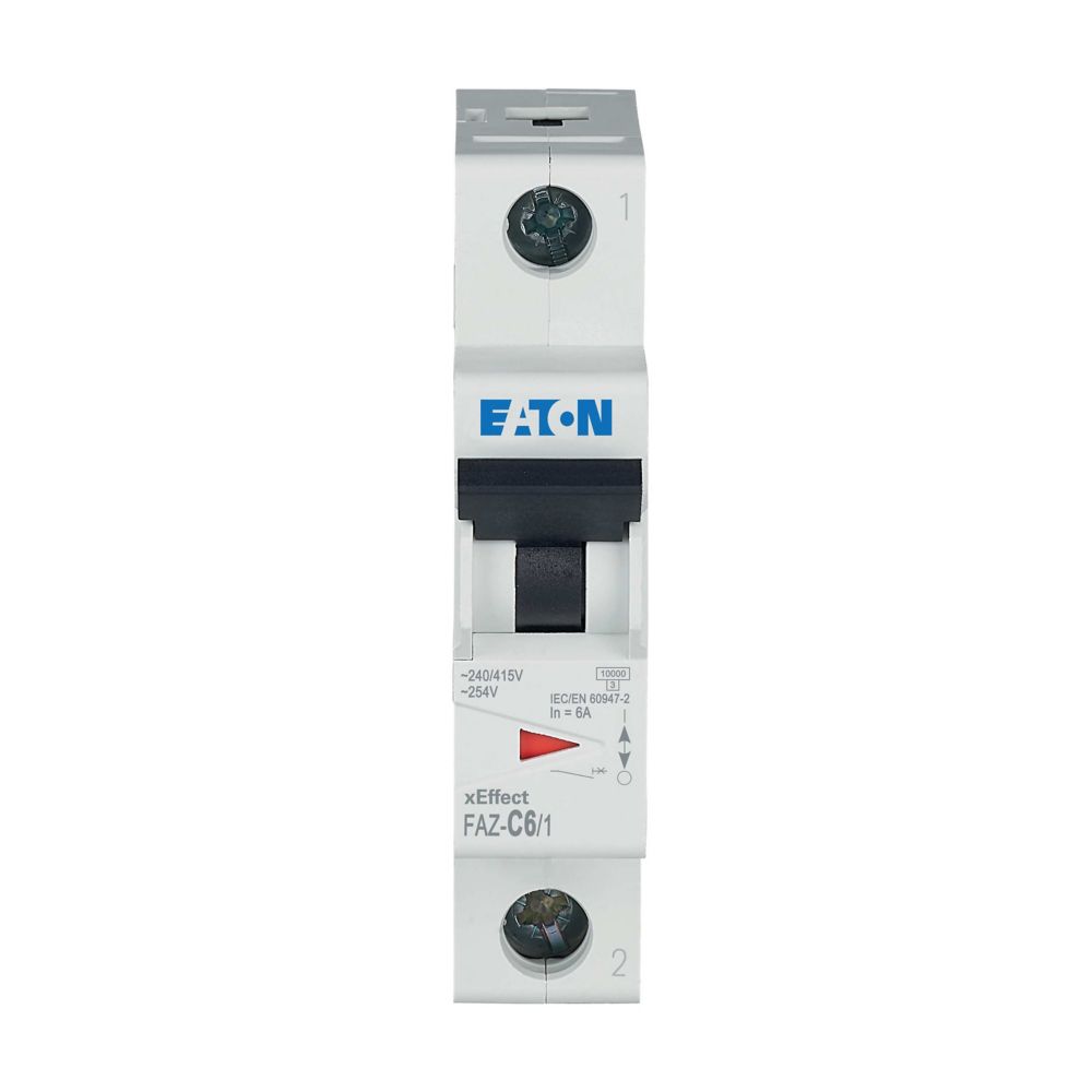 Eaton Eaton (Moeller) Leitungsschutzschalter C 6A, 1p FAZ-C6/1