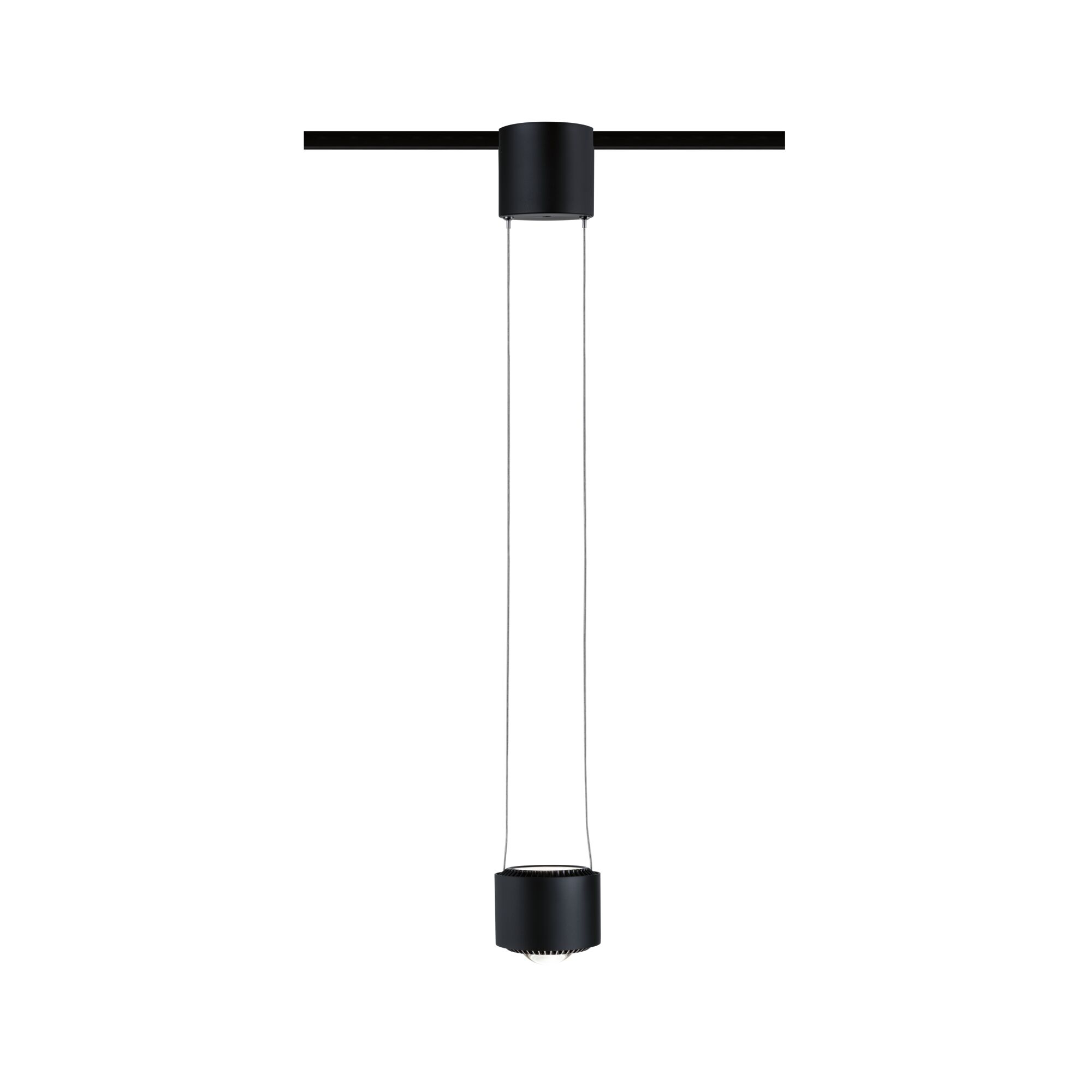 Paulmann PAULMANN LED-Schienenstrahler 13W Konverter Aldan 968.13 1LED schwarz 4000K weiß 930lm schwarz