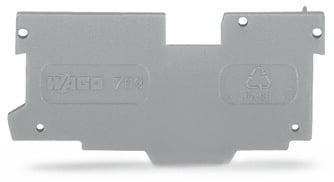 WAGO GmbH &amp; Co. KG Abschluss/Zwischenplatte grau 769-307