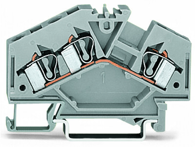 WAGO GmbH &amp; Co. KG Durchgangsklemme grau 0,08-4qmm 281-631