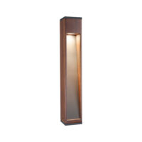 PAULMANN LED-Pollerleuchte 5W IP44 GU10 Trabia 946.78 3000K 230lm br Holz