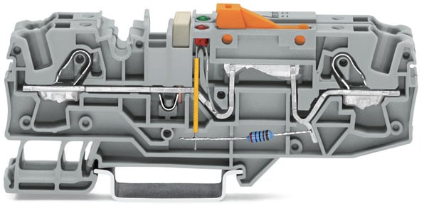 WAGO GmbH &amp; Co. KG Erdleiter-Trennklemme 230V grau 2006-1671/1000-851