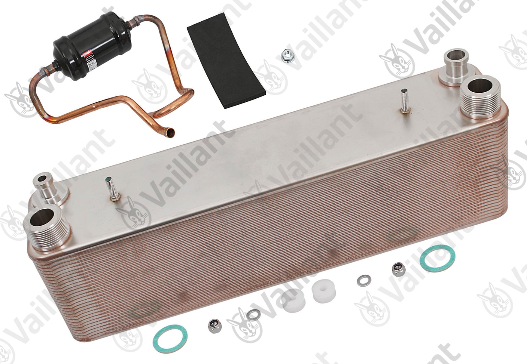 VAILLANT Kondensator (WT), 56 Platten Vaillant-Nr. 0020222899