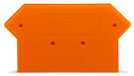 WAGO GmbH &amp; Co. KG Abschlußplatte grau 282-316