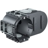 KAISER Elektronikdose Unterputz oval luftd Kunststoff 1068-25 149x80x68mm IP2X oval