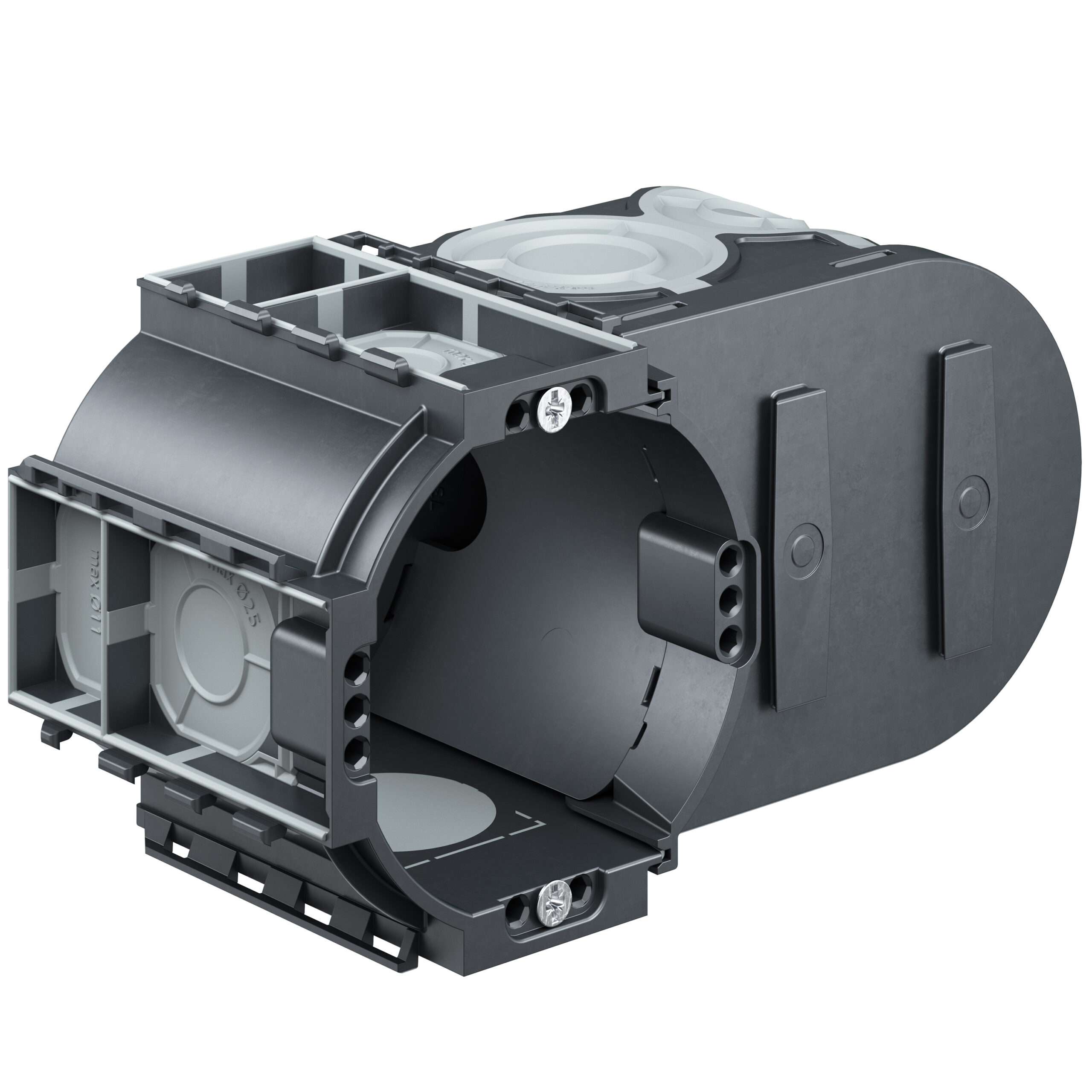 Kaiser KAISER Elektronikdose Unterputz oval luftd Kunststoff 1068-25 149x80x68mm IP2X oval