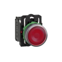 Schneider Electric Leuchtdrucktaster rt LED-Modul,230V,1S,1Ö XB5AW34M5