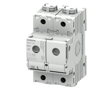 Siemens Siemens Dig Industr. Neozed-Lasttrennschalter D02,2-poliert.,T=70mm 5SG7123