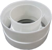 WOLF Abgas-Anschlussadapter für CGB-2-38/55