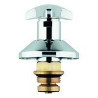 Oberteil 11508 für UP-Ventile 1" Trecorn Griff Markierung rot chrom