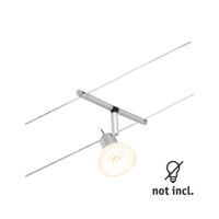 PAULMANN LED-Anbaustrahler 10W Konverter 1LED Sheela 944.49 chr GU5,3 chr matt Aluminium IP20