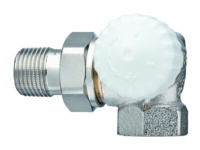 Thermostat-Ventilunterteil V-exact II, Winkeleck/rechts, DN 15